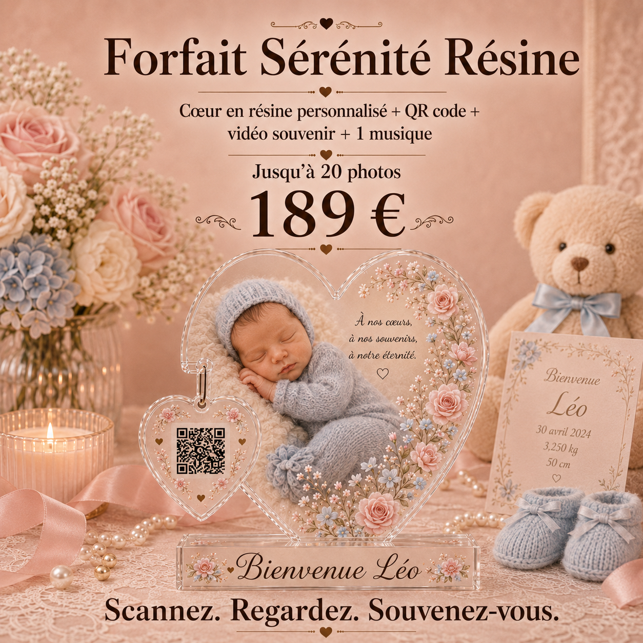 Forfait Sérénité Résine naissance