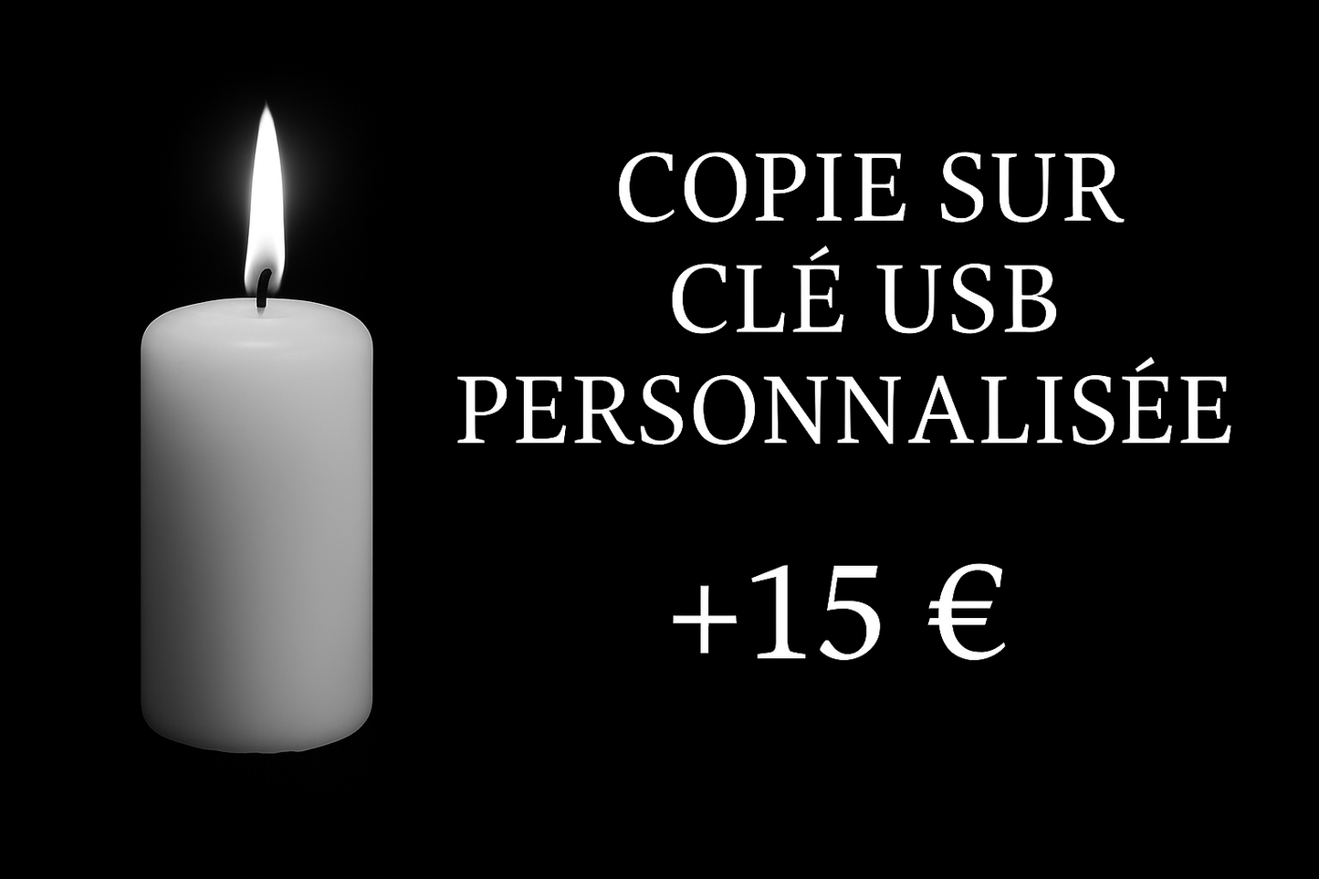 Clé USB personnalisée au prénom de votre proche