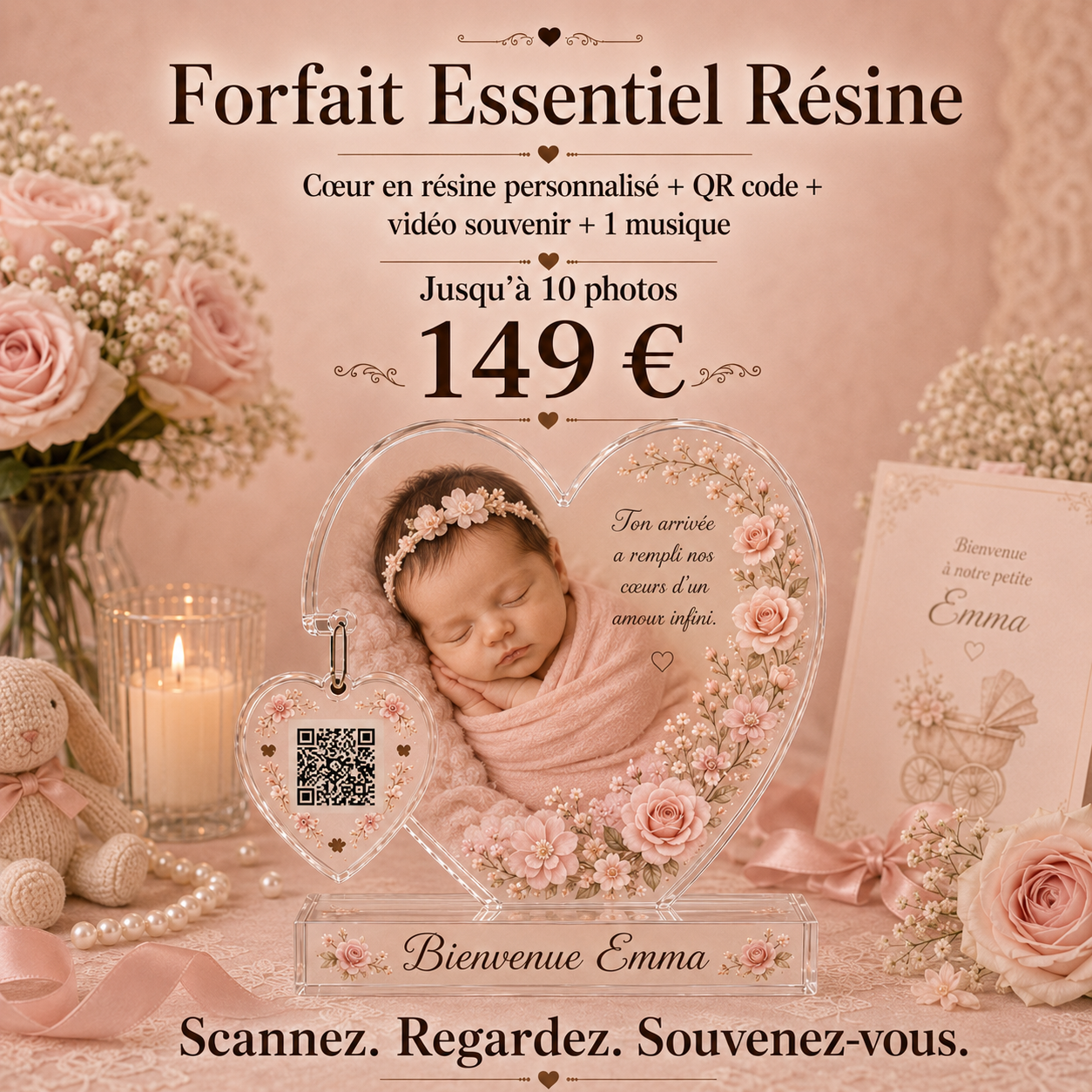 Forfait Essentiel Résine naissance