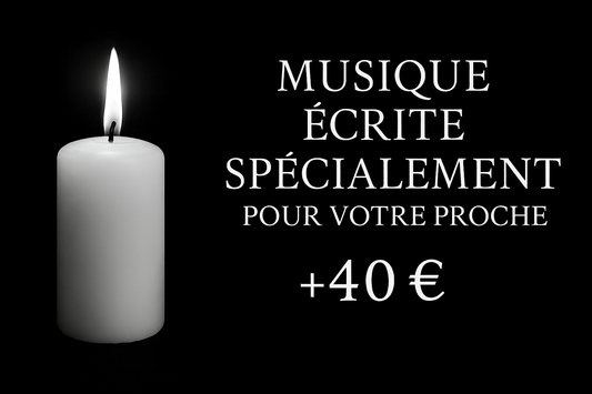 🕊️ Musique écrite spécialement pour votre proche
