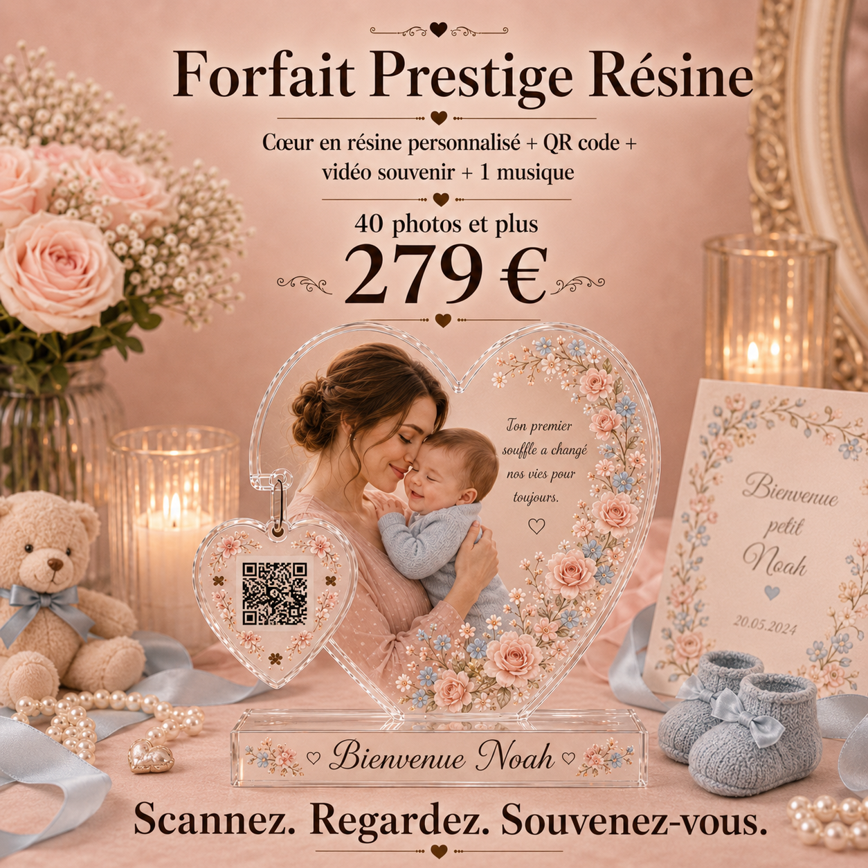 Forfait Prestige Résine naissance
