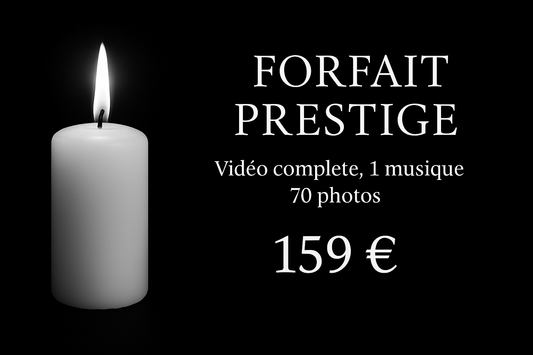 🕊️ Forfait Prestige – 159 €