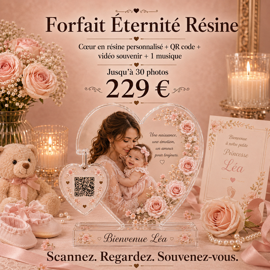 Forfait Éternité Résine naissance