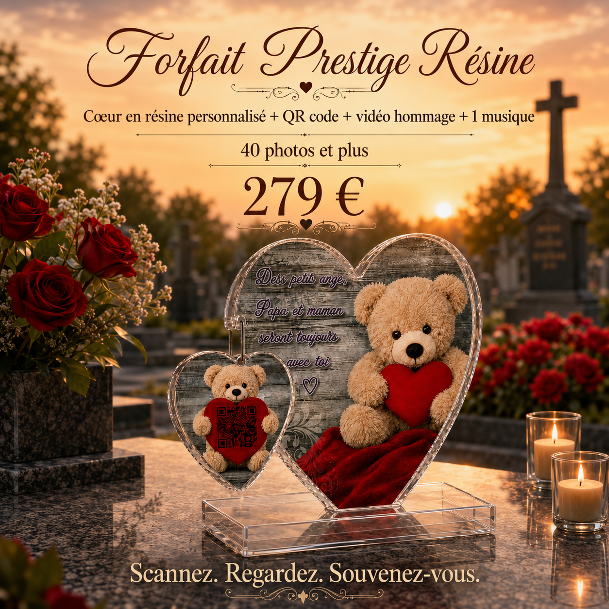 Forfait Prestige Résine pour un proche